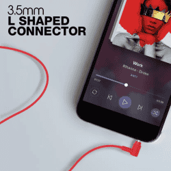 INFINITY by Harman WYND 220 | Wired Headset | In the Ear | Red