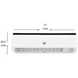 BPL 1 Ton 3 Star Inverter Split AC | BS-V123SX20 | White
