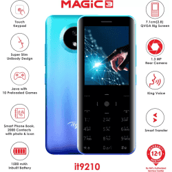 Itel Magic 3 Smart Touch Keypad | Gradation Blue