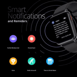 Fire Boltt Hulk | Amoled Bluetooth Calling with 120 sports modes Smartwatch | Black Strap