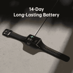 OPPO Watch Free Smartwatch | OWWE201 |  Free Size | Black Strap