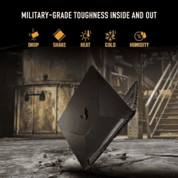 ASUS TUF Gaming A17 with 90Whr Battery Ryzen 7 Octa Core AMD R7-4800H | 8 GB/512 GB SSD | FA706ICB-HX061W | Graphite Black
