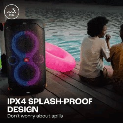 JBL Partybox 110 Bluetooth Party Speaker | Dynamic Light Show | Black