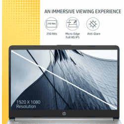 HP Core i3 11th Gen | 8 GB/512 GB SSD | Thin and Light Laptop | Natual Silver