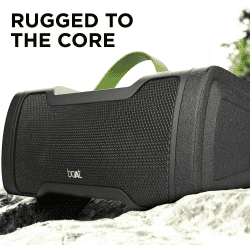 BOAT STONE 1010 BLUETOOTH SPEAKER NEW MSI | 3000mAh Batter |  IPX5 waterproof | Black