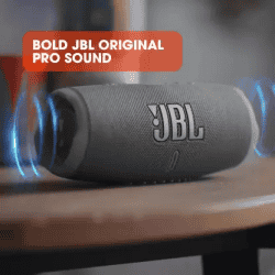 JBL Charge 5 with 20Hr Playtime |  Portable 40 W Bluetooth Speaker | Black, Stereo Channel