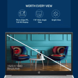 HP Pavilion Thin and Light Laptop | Intel Core i5 12th Gen | 8 GB | 512 GB | Natural Silver | 14-DV2053TU