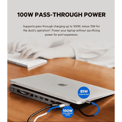 BELKIN USB C TO 11 IN-1 MULTIPORT ADAPTER | DOCKINC004BTSGY
