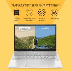 HP Pavilion Thin and Light Laptop | Intel Core i5 12th Gen | 8 GB | 512 GB | Natural Silver | 14-DV2053TU