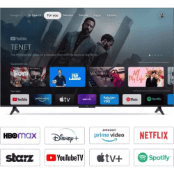 TCL | 43P635 | 108 cm (43 inches) | Metallic Bezel-Less Series 4K Ultra HD Smart LED Google TV | Black