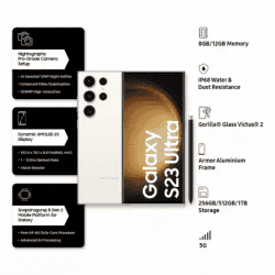 Samsung Galaxy S23 Ultra 5G | 12/256GB | Cream