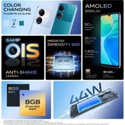 vivo Y100 5G | 8 GB | 128 GB | Pacific Blue