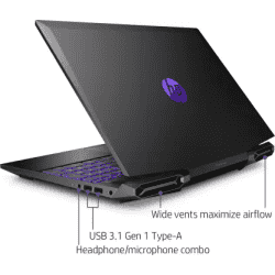 HP Pavilion Gaming Intel Core i7 11th Gen | 8GB/512GB SSD | 15-DK2095TX | Shadow Black