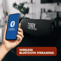 JBL Charge 5 with 20Hr Playtime |  Portable 40 W Bluetooth Speaker | Black, Stereo Channel
