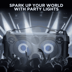 boAt PartyPal 60 20 W Bluetooth Party Speaker | Space Black