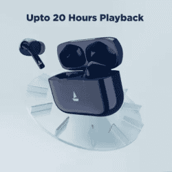 boAt Airdopes 161 Bluetooth Headset |True Wireless | Bold Blue