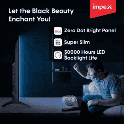 IMPEX Titanium Series  108 cm (43 Inch) HD Ready LED TV | TITANIUM 32 AY20