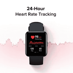 Redmi Watch 2 Lite |  HD Edge Display | Black Strap