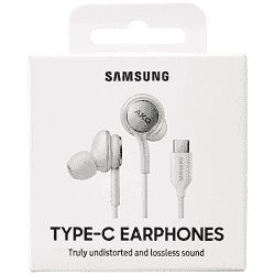 SAMSUNG Wired Earphone with Mic |  White |  EO-IC100BWEGIN