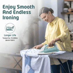 Orient Electric Fabrifeel Steam Iron | SIFF20WGP | 2000 W | White, Green