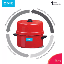 Onix Choodarapetty Aluminium Steamer |  OCP 1L5 | 1.5 L | Red