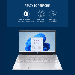 HP Pavilion | Intel Core i5 | 12th Gen | 16GB | 512GB | Windows 11 Home | Natural Silver | 14-dv2041TU