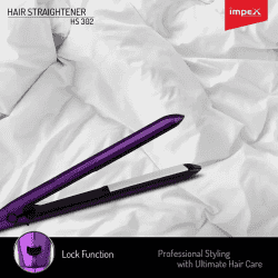 IMPEX Hair Straightener | HS-302  | Violet
