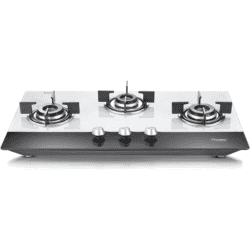 Prestige Desire Hob Top PHTD 03 Al Glass Automatic Hob Gas Stove | 3 Burners | Multicolor
