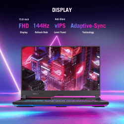 ASUS ROG Strix G15 |  Ryzen 7 Octa Core AMD R7-4800H  |  G513IE-HN040WS |16 GB/1 TB SSD/Windows 11 Home/4 GB Graphics/NVIDIA GeForce RTX 3050 Ti/144 Hz | 15.6 inch | Eclipse Gray