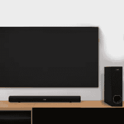 boAt Aavante Bar 1200 80 W Bluetooth Soundbar | Premium Black, 2.1 Channel