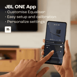 JBL Bar 1000 Pro,True Dolby Atmos,DTS:X,MultiBeam,Wireless Subwoofer,HDMI eARC 880 W Bluetooth Soundbar | Black, 7.1.4 Channel