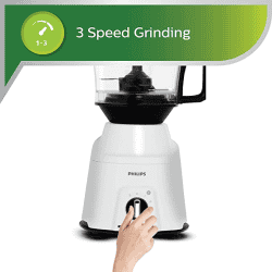 PHILIPS Hl7763/00 750W Mixer Grinder | White
