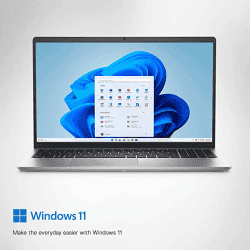 Dell Inspiron 3520 Laptop | D560885WIN9S | 15.6 | Intel i5-1235U, 8GB, 512GB SSD | Win 11 + MSO'21, Backlit KB | Silver
