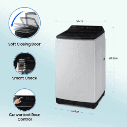 Samsung Fully Automatic Top Load Washing Machine | WA70BG4542BYTL | Lavender Grey