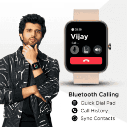 Fire-Boltt Wonder Smart Watch | BSW047  | 1.8 inch | Gold Strap