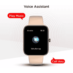 Fire-Boltt Wonder Smart Watch | BSW047  | 1.8 inch | Gold Strap