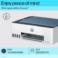 HP Smart Tank 585 All-in-One Multi-function WiFi Color Inkjet Printer  | Grey White
