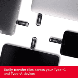 SanDisk Ultra Dual Drive Go USB Type-C Flash Drive |  128GB | Black | SDDDC3-128G-G46