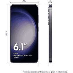 SAMSUNG Galaxy S23 5G | 128 GB/8 GB RAM | BLACK