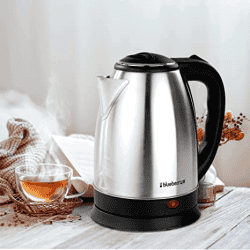Blueberry’s ZESTO Electric Kettle | 1.5 L | 1500 Watt | Silver