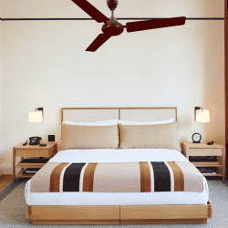 BlueBerry's Magic Air Ceiling Fan | 1200 mm | 3 Blade | Brown