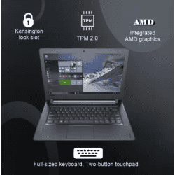 Lenovo Athlon Dual Core 3050U | 4 GB/256 GB SSD/Windows 10 Home | Grey