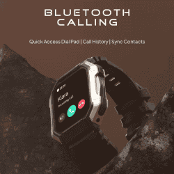 Fire-Boltt Shark Bluetooth Calling Smartwatch | 1.83 | Grey Strap