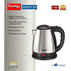Prestige Electric Kettle | 1.8 L | Silver | PKOSS 1.8
