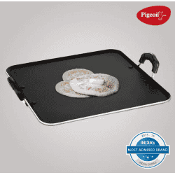 Pigeon Pathri 320 Non-stick Tawa | 30 cm diameter | Black