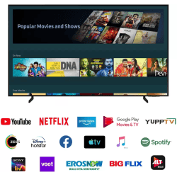 SAMSUNG Q60BAKL Smart Tizen TV | 55 inch | QA55Q60BAKLXL | QLED Ultra HD (4K) | Black