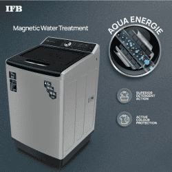 IFB  TL-SLBS Fully Automatic Top Load Washing Machine with In-built Heater | 9 kg |  Silver