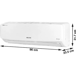Voltas Vectra Elegant Split Inverter AC | 1 Ton | 123V | 3 Star |  White