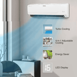Voltas 183V Vectra Platina Inverter Split AC | 1.5 Ton | 3 Star | White