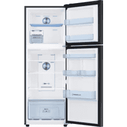 Samsung Twin Cooling Plus Double Door Refrigerator | 301 L | 2 Star | Luxe Black | RT34C4522BX/HL